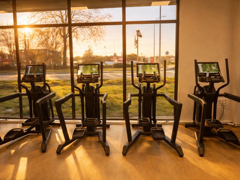 Vélos elliptique - espace cardio